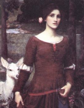 約翰 威廉姆 沃特豪斯 The Lady Clare 約翰 威廉姆 沃特豪斯 The Lady Clare